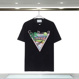 T-Shirts Men Designer White T Shirt Casual Fashion Loose Short T-shirt Men Women Street Clothes M-3XL