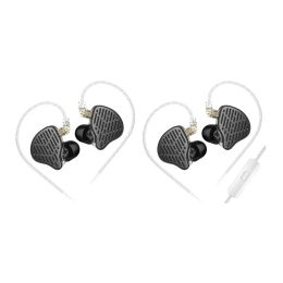 KZ PR2 In-Ear Earphone Planar Driver HIFI Headphones Wired Earbuds (without mic)