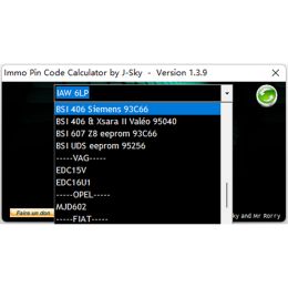 2022 IMMO Pin Code Calculator v1.3.9 decode pin code for Psa Opel Fiat Vag Unlocked PSA ecu Send Link or CD