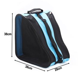 3 Layers Breathable Skate Carry Bag Case Skating Bag Hot Sale Outdoor Inline Roller Skating Shoe Bag Ice Skates Carry Bag