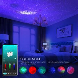 LED Smart Starry Sky Projector Lamp Colourful Star Projector Galaxy Night Light Tuya APP With Alexa Google Home Gift for Kids