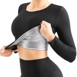 Body Shaper Sauna Suits Sweat Slimming Pants Waist Trainer Long Sleeve Shirt Workout Leggings Tank Tops Control Panty Shapewear