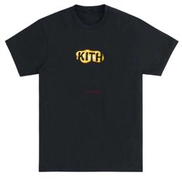 Kith T-shirt Designer Original Quality Fashion Clothing Honey Tee Thick Honey Print Tshirt Pure Cotton Fabric For Comfort Cotton Streetwear Sportswear Tops