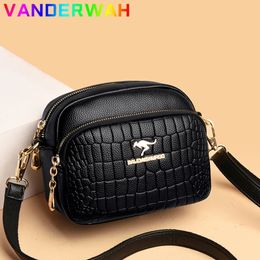 Womens Small Stone pattern Crossbody Bags 2024 Summer Fashion Designer Shoulder Purses and Handbags Soft Leather Messenger Sac 240415