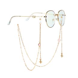 NEW Colorful Butterfly Pendant Glasses Chains Eyeglasses Sunglasses Spectacles Metal Chain Holder Cord Lanyard Necklace