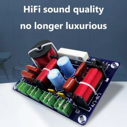 1/2st 3-vägs 250W 850/5200Hz Frekvensavdelare DIY-högtalar Filterkrets Treble Medium Bass HiFi Stereo Audio Crossover Filter