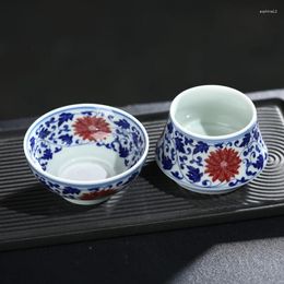 Teaware Sets Blue And White Porcelain Tea Filter Leak Ceramic Set Household Ceremony Spare Parts Separator
