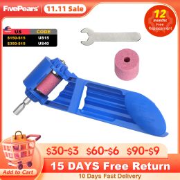 FivePears Drill Bit Sharpener,Applicable Size: 2mm~12.5mm, 5/56"~1/2",Sharpen Drill Bits