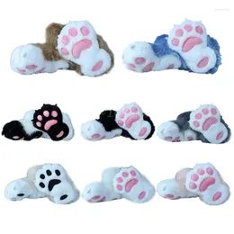 Party Supplies Cute Fuzzy Slippers Fluffy Animal Claw Soft Funny Monster House Shoes For Halloween Christmas Birthday