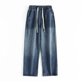 Wide Leg Cargo Pants 2024 Streetwear Baggy men Jeans Men Straight Y2K Jeans Trousers New Hip Hop Vintage Japanese Denim Pants