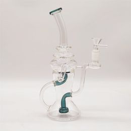 2024 Heady Glass Neo Fab Random Lip Color 11 Inch Large Scale Glass Bongs Water Pipe Bong Tobacco Smoking Tube 14MM Bowl Dab Rig Recycler Bubbler Pipes