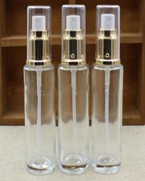 Transparent Glass Perfume Atomizer Empty Small Spray Bottle 50ml 30ml pure dew Moisturiser water container3962999