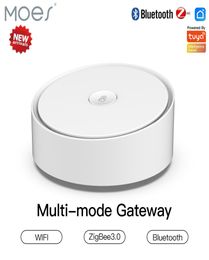 Moes Multimode Gateway controled by ZigBee Bluetooth Mesh control Hub Work with Tuya Smart App Voice Controler via Alexa Google H2310763