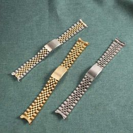 Watch Bands 13mm 17mm 20mm Stainless Steel Replacement Jubilee Bracelet Made For Datejust318C