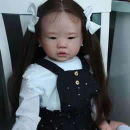 28 -дюймовый набор для кукол Amaya Reborn Kit с корпусом и глазами мягкий прикосновение
