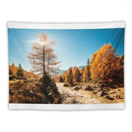 Tapestries Autumn Trekking In The Alpine Pusteria Valley Tapestry Decoration Pictures Room Wall House