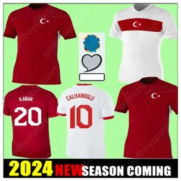 2425 Turkey Club Full Sets Soccer Jersey 2024 2025 National Team Burak Kenan Karaman Hakan Calhanoglu Zeki Celik Sukur Ozan Kabak Yusuf Yazici Turquia Football Shirt