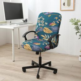 Chair Covers Office Computer Geometric Cover Non Slip Gaming Seat Case Universal