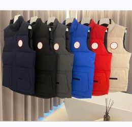 Down Jacket Vest Keep warm mens stylist winter jacket men and women thicken outdoor coat cold protection SIZE XS-2XL