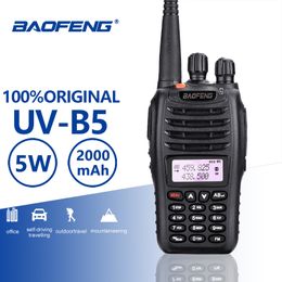 BaoFeng UV-B5 Walkie Talkie New Hot Sell UV B5 Dual Band Vhf 136-174MHz&Uhf 400-470 MHz Small Mini LCD Screen UVB5 Two Way Radio