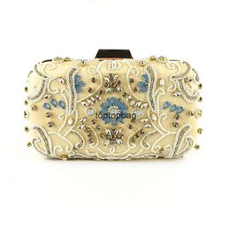Designer Luxury fashion Diamond Clutch Bags Banquet Embroidered Banquet Bag with Diamond Banquet Bag Female Hand Holding Bag Hand Grasping Bag Chain Box Bag