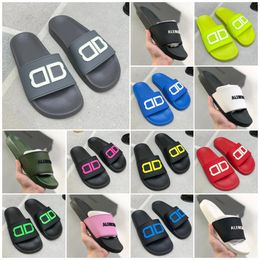 shoe woman Designer Slipper for man Luxury Sandals slides summer beach shoe Slippers flower Sandal Flat shoes solid Colour Super Soft size 36-45