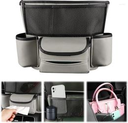 Shower Curtains Car Storage Pocket Handbag Holder For Between Seats Multi-Pocket Automotive Seat Organizer Large Capacity Bag