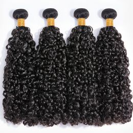 Spiral Curly 10A Human Hair Bundles Peruvian Hair Weave Bundles Remy Hair Extensiones Deep Curly 3B-3C Hair Bundles No Tangle