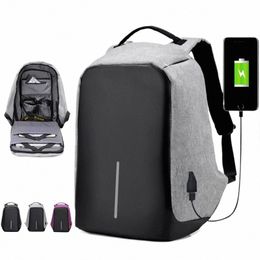15.6 Inch Nyl Laptop Men Backpack Travel Male Laptop Usb Charging Backpack Computer School Backpacks Waterproof Bag for Men 83Ol#