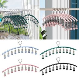 Hangers Door Hat With 10 Large Clip Metal Racks For Baseball Caps Clothes Holder Practical Closet Storage Solution 2 Pack