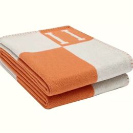 designer throws cashmere vibration blanket throw luxury letter home travel Throw Summer Air Conditioner Blanket Beach Blanket Towel Womens Soft 135*175cm