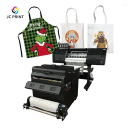 60Cm 2 Head Dtf Printer With I3200A1 Powder Shaking Machine