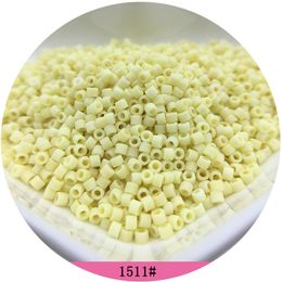 365pcs/5g 2mm Japanese Frosted Glass Beads 10/0 Matte Uniform Spacer Seed Beads for Jewellery Making DIY Sewing Accessories