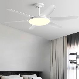 63Im Living Room Fan Llights 2023 New Style Restaurant Takfläkt Ljus inomhus DC Stark vind med fläktkronkronor