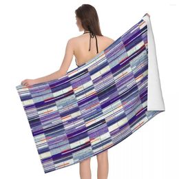 Towel ELIZABETH LINE UNDERGROUND MOQUETTE SEAT 80x130cm Bath Water-absorbent For Travelling Wedding Gift