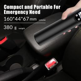 Acceo 12V 150PSI Car Air Pump Tyre Inflator LED Lighting Portable Compressor Digital Car Tyre Pump For Car Bicycle Tyres Balls