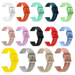 20mm Silicone Watchband For Xiaomi Mibro Air Smart Watch Sport Bracelet For Mibro Color/Honor Magic 2 42mm/Haylou LS02 Strap