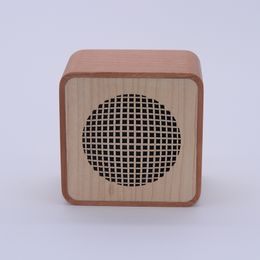 Wooden wireless speaker portable home gift