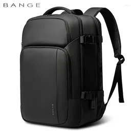 Backpack BANGE 2024 Large Capacity Travel Men 15.6 Inch Laptop Fashion FAA Flight Approved Outdoor Bag For