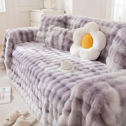 Blankets Winter Imitation Fur Plush Blanket Warm Bed Sofa Cover Luxury Fluffy Throw Soft Bedroom Couch Skin-Friendly
