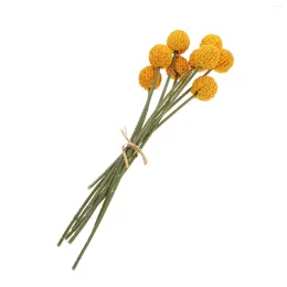 Decorative Flowers Wedding Bouquets Simulated Ball Chrysanthemum Artificial Simulation Adorn