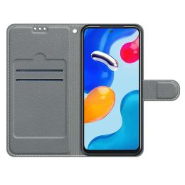 Etui Flip Leather Phone Case For Xiaomi Redmi Note 11 Pro 11S 11E 10 10S 10T 9 9S 9T 10A 9A 9C 8 7A 6A Wallet Card Holder Cover