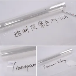 Window Stickers HOHOFILM 45cmx60cm Clear Adhesive Writing Film Whiteboard Home And Office On Glossy Surface Glue Tinted