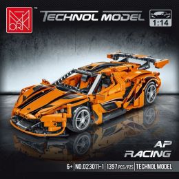 1397pcs City Technical Apollo Sun God Super Racing Car Building Blocks Model Set Assemble Vehicle Toys Bricks Gifts For Chileren