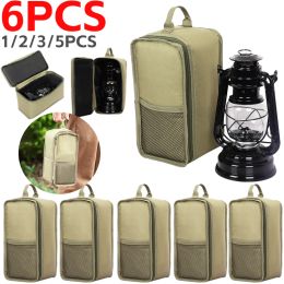 Tools 5L Kerosene Lamp Storage Bags Camping Lantern Storage Pouch with Pocket Light Bags Outdoor Tools Lighthouse Protector Cover Case