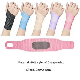 Wrist Support 1PCS Adjustable Wristbands Safety Bracer Gym Sports Wristband Carpal Protector Breathable Wrap Band Strap