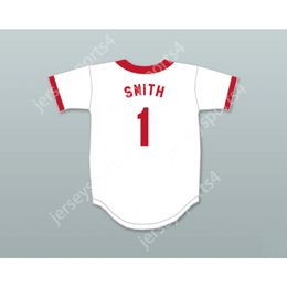 OZZIE SMITH 1 SPRINGFIELD NUCLEAR POWER PLANT SOFTBALL TEAM BASEBALL JERSEY Stitched Top