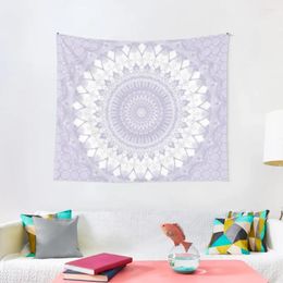 Tapestries Boho Pastel Purple Mandala Tapestry Home Supplies Decorative Paintings Room Decore Aesthetic