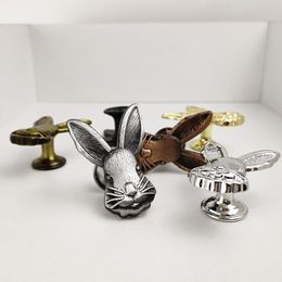 1 Pcs Rabbit Shape Cabinet Handles Door Pull Animal Shape Drawer Knob Cabinet Pulls Drawer Cupboard Kitchen Handle Hardware