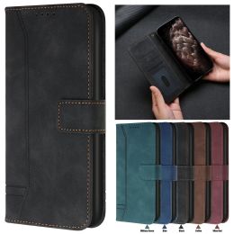 Leather Flip Phone Case for Xiaomi Redmi A1 10 10A 10C 12C 11A 9 9A 9AT 9C NFC 8 8A 7 7A 6 6A Note 12 11 Cover Case Card Wallet